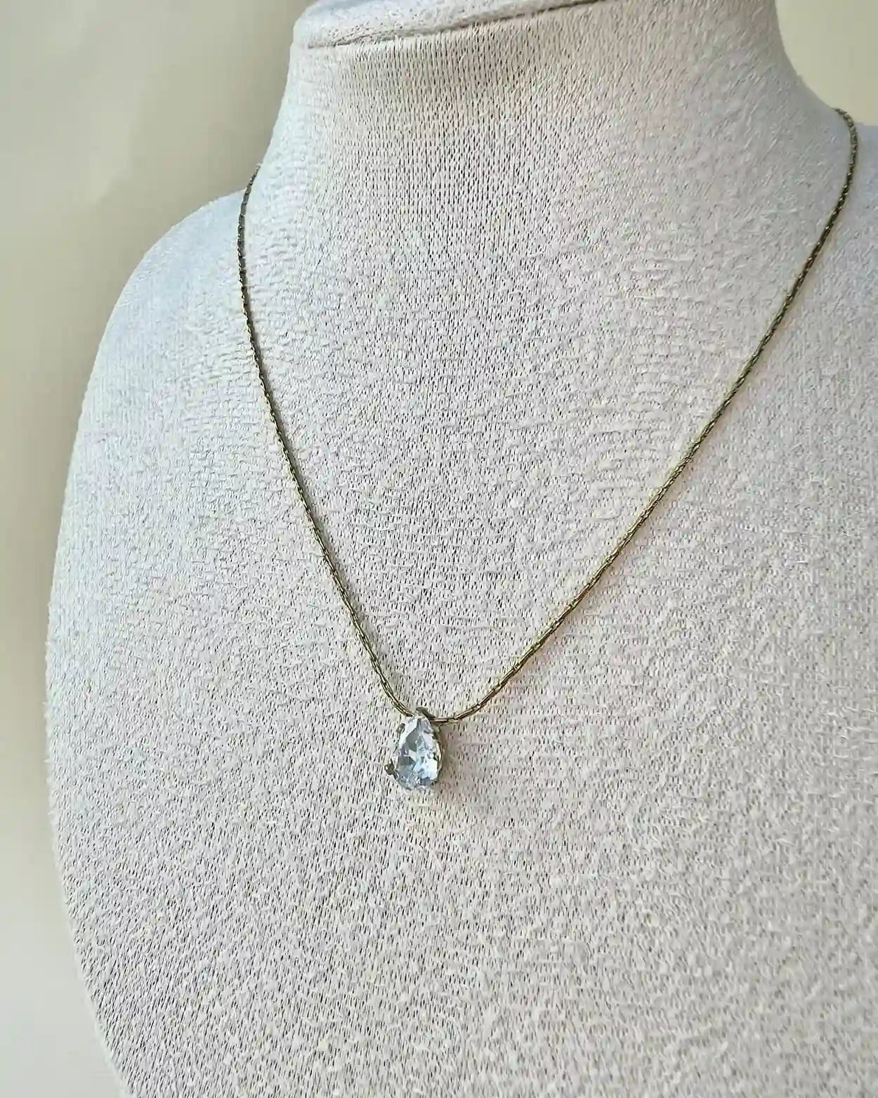 GALA || Collar con Circonia Brillante