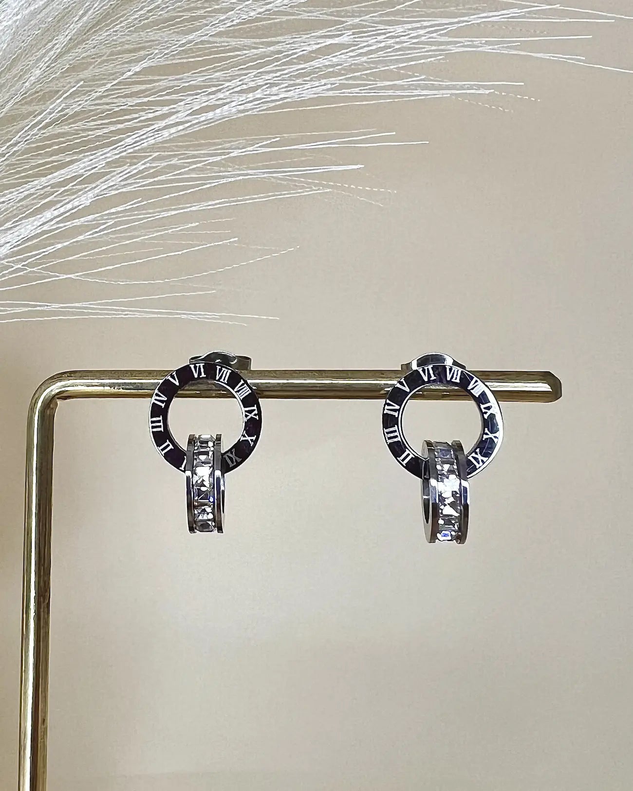 MILAN || Pendientes Plateados
