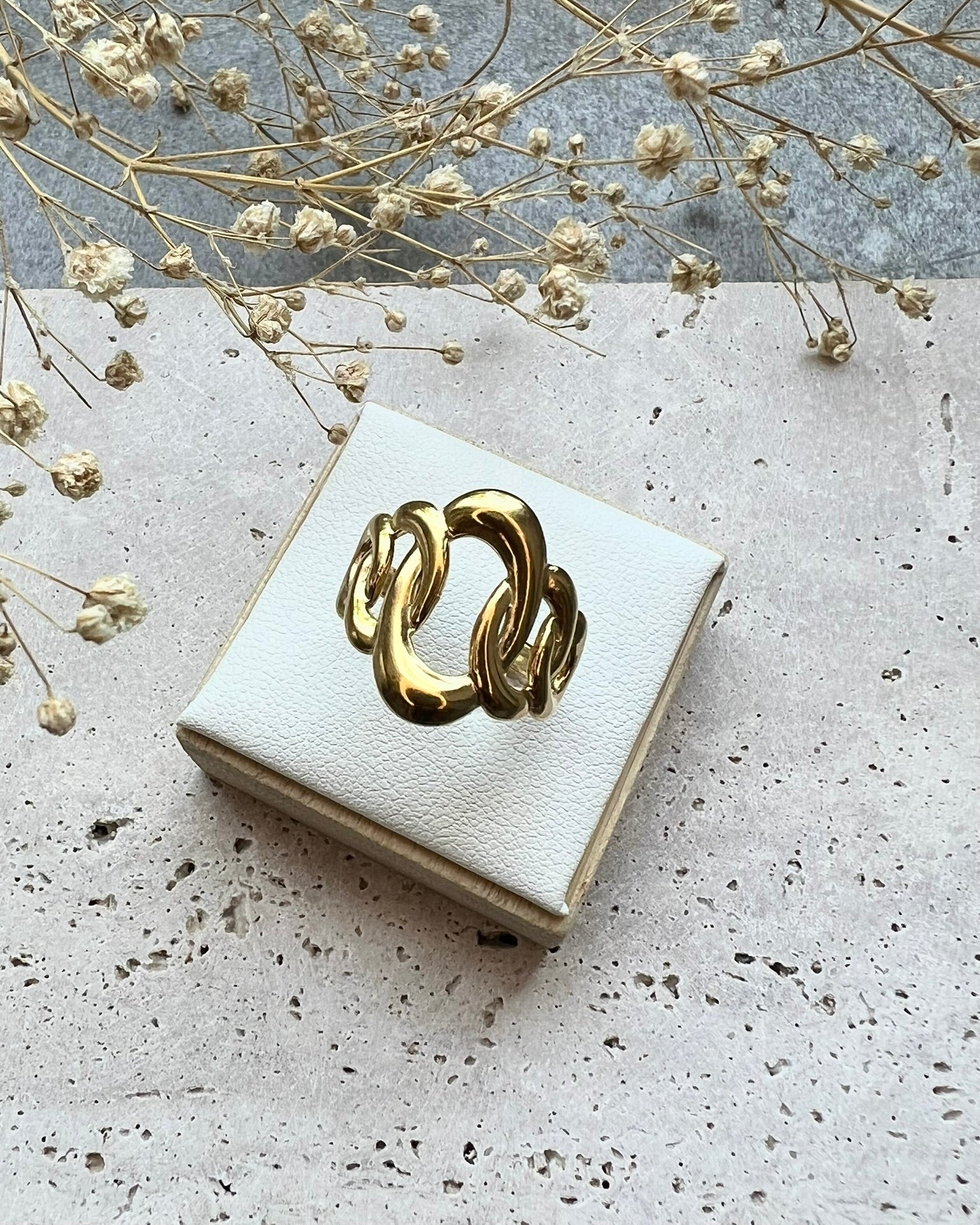 BALI || Anillo Ajustable Oro