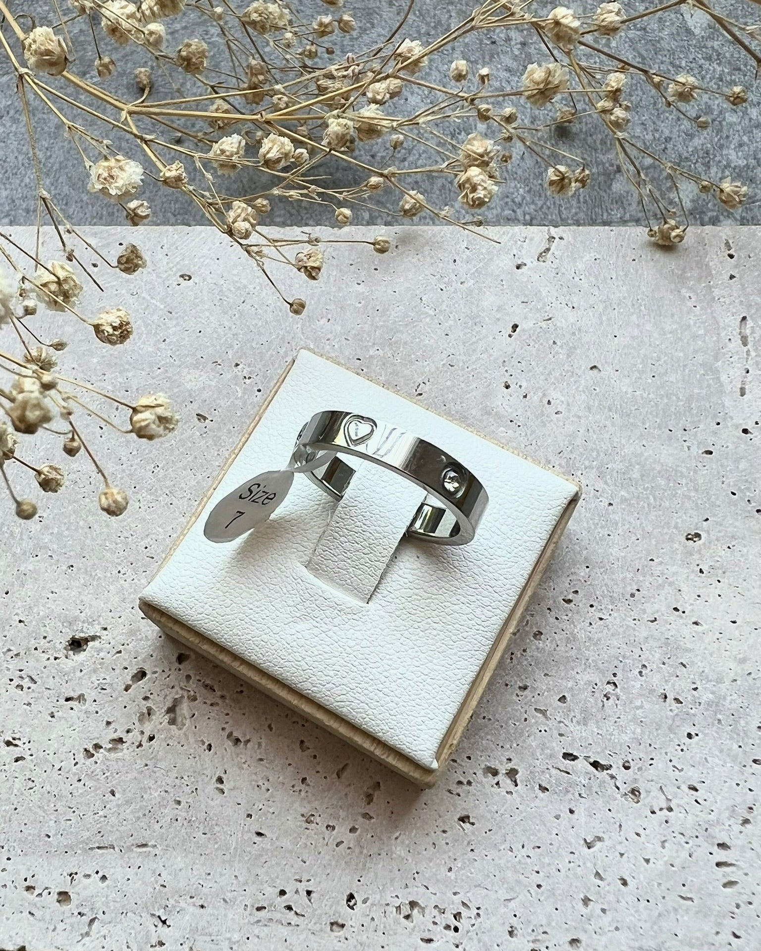 AMORA || Anillo Plata
