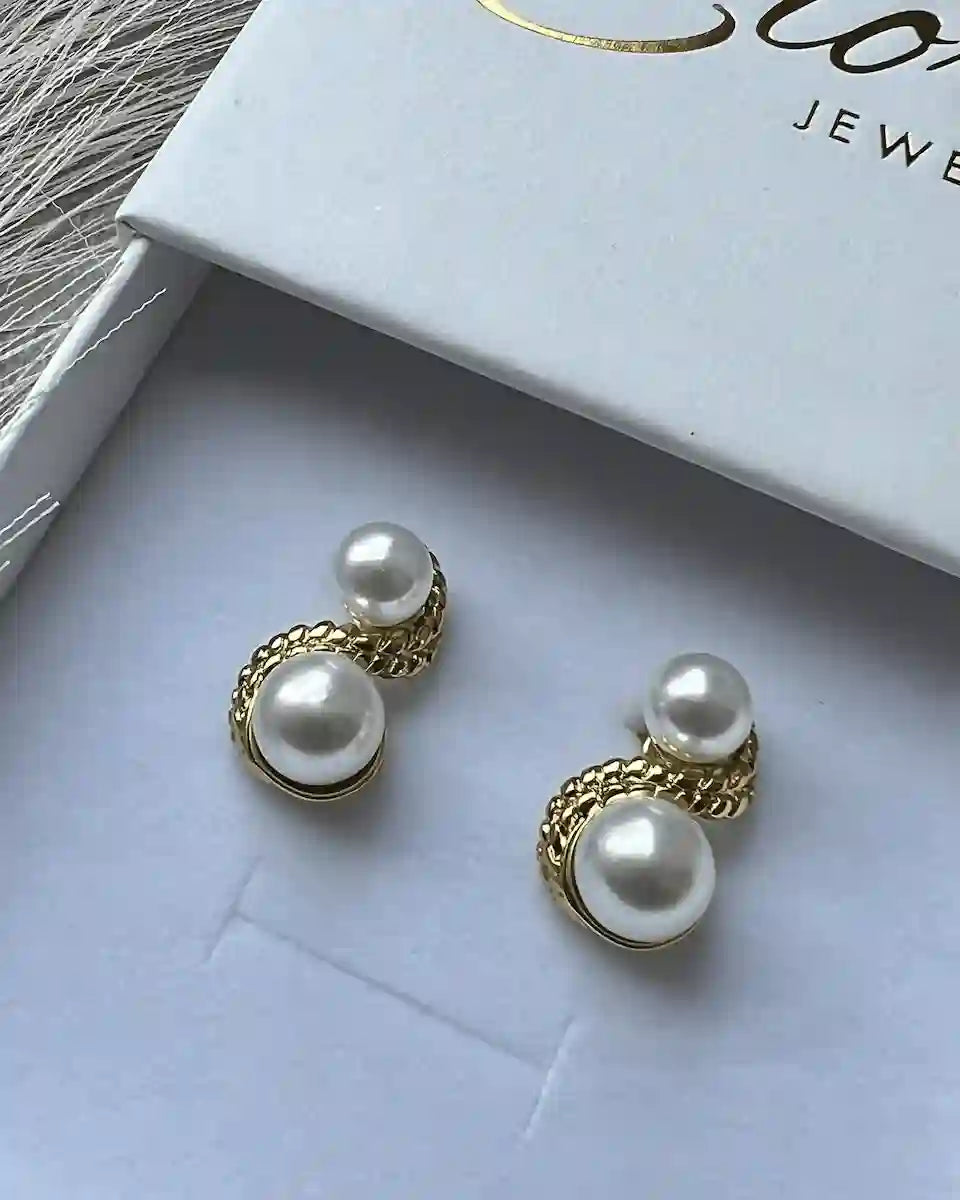 ADELA || Pendientes Perlas