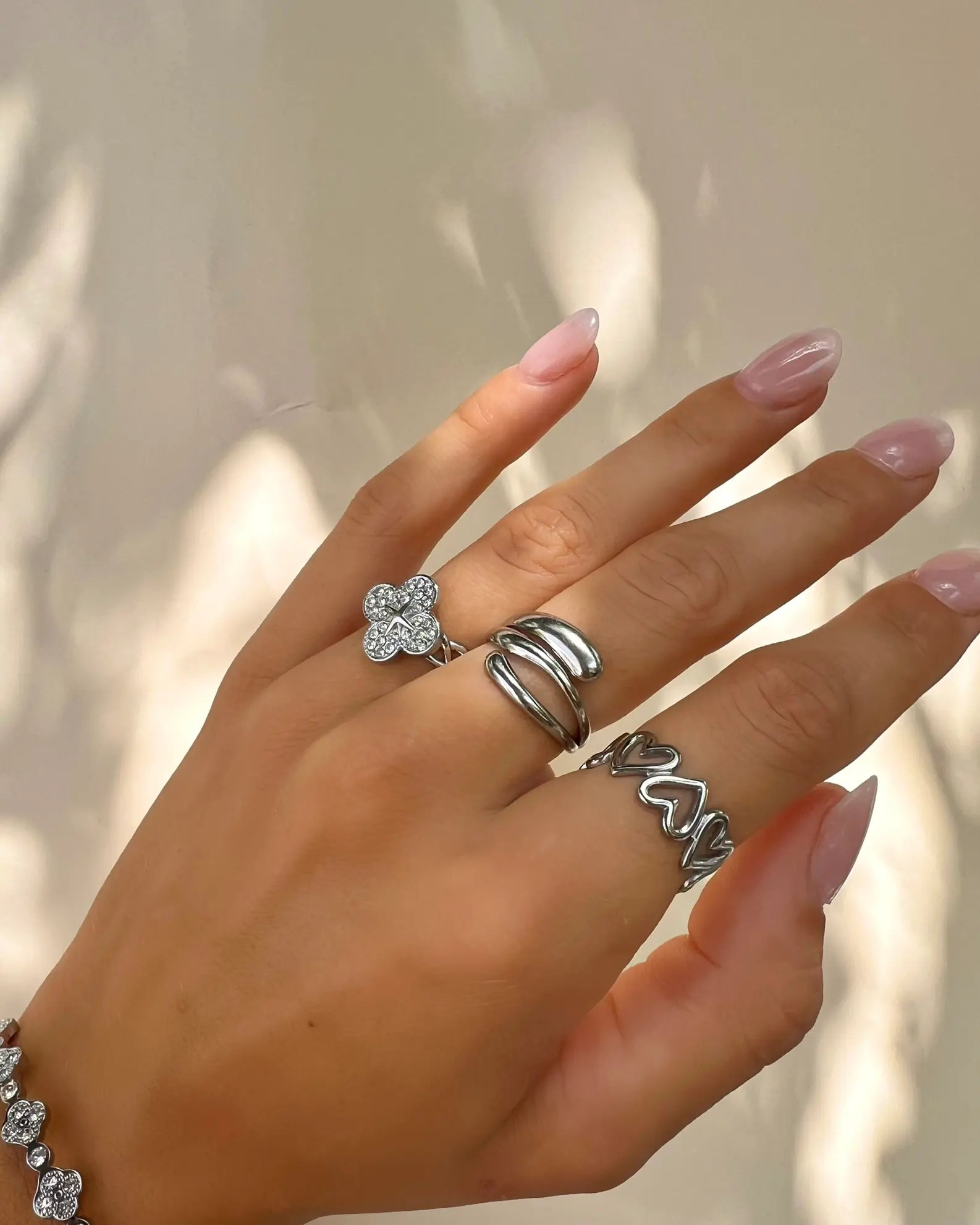 ZENNA || Anillo Ajustable Plateado